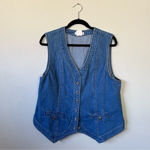 Cherokee- Vintage Denim Vest